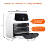 Innoteck 16L Digital Air Fryer 1800W Healthy Cooking Meal Dish - Image 2