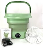 8L Folding Portable Washing Machine, 3 Modes Electric