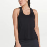 Lole Women's Racerback Tank Top Black Gym Vest