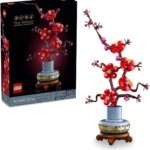 Lego Botanical Plum Blossom Flower Set Home Decor Gift