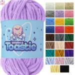 Warm And Toastie Super Soft Chenille Yarn Plush Knitting