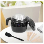 Digital Electric Wax Melter Kit Pitcher Wicks Spatula Candle - Image 3