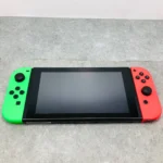 Nintendo Switch HAC-001 Neon Green Red Joy-Con Excellent Tested Bundle - Image 4