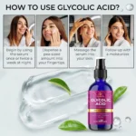 InstaSkincare Glycolic Acid Facial Serum 60ml 15% AHA Exfoliating - Image 2