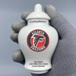 Custom Memorial Keepsake Personalized Name Date Sports Team Logo - Image 2