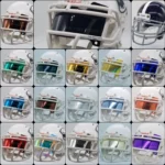 Mini Football Helmet Visor Riddell Speed Mini Helmet Color Choose Set