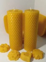 Natural Beeswax Honeycomb Sheets Candle Making Kit Roll Your Own - Image 4