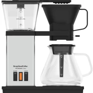Simply Good Coffee The Brewer Glass Bloom Filter Coffee Maker 8C