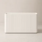 Ribbed Tiered Skincare Organizer Countertop Bathroom Storage - Image 4