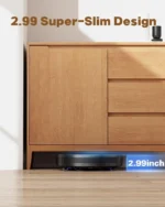 6600Pa Super-Slim Robot Vacuum Mop 2.99in 4 Brushes App Remote - Image 5