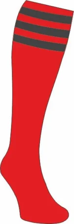 Football Socks Adult Kids Sports Match Socks 3 Stripe Multi Colours - Image 5