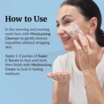 Vibriance Mature Skin Set Cleanser Super C Serum And Moisturizer - Image 5