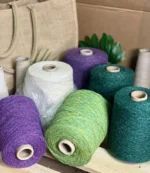 Tweed Cone Yarn Soft Flecked Knitting Yarn in Rich Jewel Colors