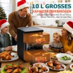 Double Stack Air Fryer 10L XL Dual Basket 10 Functions Window - Image 5