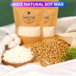SAEUYVB Luxurious Candle Making Kit Wax Melter Jars Oils Dyes - Image 4