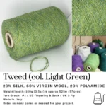 Tweed Cone Yarn Soft Flecked Knitting Yarn in Rich Jewel Colors - Image 5