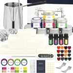 SAEUYVB Candle Making Kit Soy Wax Pitcher Oils Dyes Tins Set