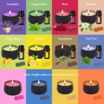Complete Candle Making Kit Wax Melter Oils Dyes Jars Wicks Set - Image 5