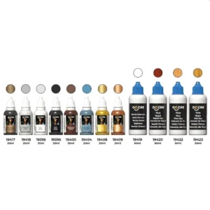 Occre Model Paint Wood Dye Set Acrylic Paints Varnish Stain Bottles