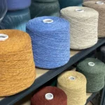 Tweed Cone Yarn Soft Wool Blend with Colorful Flecks, Many Colors