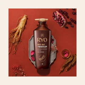 Ryo Hongjindan Red Ginseng Hair Nutrition Shampoo Korean, 820ml