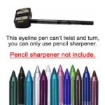 Colorful Waterproof Gel Eyeliner Pencil Long Lasting Smudge - Image 2