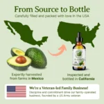 Pure Cold-Pressed Avocado Oil for Skin Hair Face - Image 6