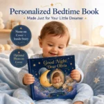 Personalised Bedtime Story Book Custom Name And Photo Baby Gift