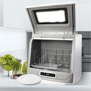 Top-Load Countertop Dishwasher Flip Lid, No Install, Compact