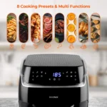 Innoteck 1800W Air Fryer Oven Rotisserie 12L In-1 Black - Image 4