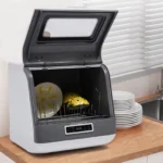 Top-Load Countertop Dishwasher Flip Lid, No Install, Compact - Image 3