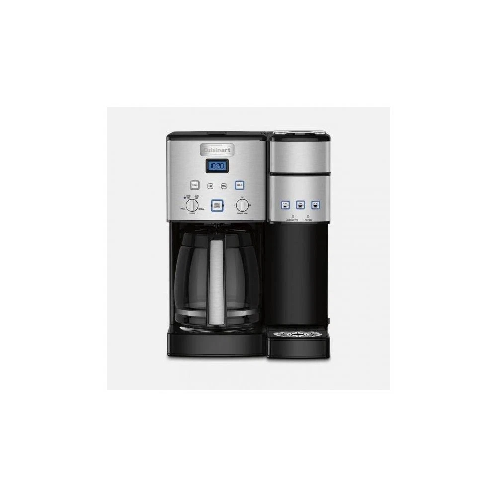 s-l1600 (22) Cuisinart SS-15 12-Cup And Single Serve Coffee Maker Combo Steel - Image 1
