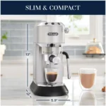 De'Longhi Dedica Arte EC885 Espresso Machine Slim 15-Bar Pump - Image 3
