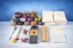 176 Piece DIY Candle Making Kit Soy Wax Hot Plate Tins Oils - Image 4