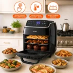 Innoteck 1800W Air Fryer Oven Rotisserie 12L In-1 Black - Image 5
