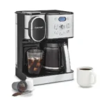 Cuisinart 2-in-1 Hot Iced Coffee Maker Single Serve 12-Cup Steel