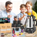 Haccah Premium Candle Making Kit Soy Wax Oils Tins Botanicals - Image 3