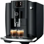 Jura E6 Piano Black Bean-to-Cup Coffee Machine Automatic,15-Bar