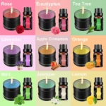 Haccah Premium Candle Making Kit Soy Wax Oils Tins Botanicals - Image 2