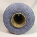 Large Wool Blend Yarn Cone Blue Grey Marl Machine Knitting - Image 6