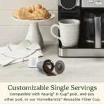 Cuisinart 2-in-1 Hot Iced Coffee Maker Single Serve 12-Cup Steel - Image 5