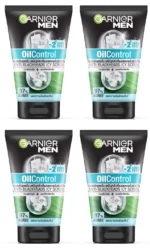 Garnier Men Oil Control Anti-Blackheads Icy Scrub Face Wash