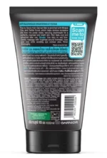 Garnier Men Oil Control Anti-Blackheads Icy Scrub Face Wash - Image 3