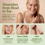 Pure Cold-Pressed Avocado Oil for Skin Hair Face - Image 2