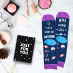 Funny Wife Gift Socks for Anniversary, Valentine & Wedding - Image 3