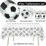 88 Pcs Football Party Supplies Decorations Birthday Pack Set - Image 2