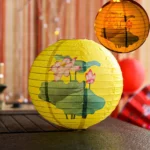 Chinese Floral Paper Lantern Round Hanging Wedding Party Festival - Image 5