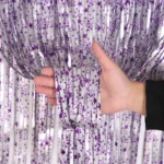 Star Foil Fringe Curtain Backdrop Party Photo Wall Doorway Decor - Image 5