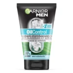 Garnier Men Oil Control Anti-Blackheads Icy Scrub Face Wash - Image 2