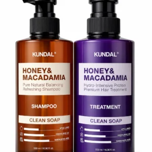 Kundal Honey And Macadamia Shampoo And Hair Treatment Set